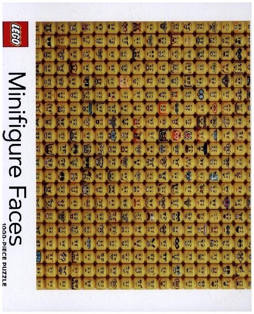 Produktbild Abrams & Chronicle LEGO Minifigure Faces 1000-Piece Puzzle (1000 Teile)