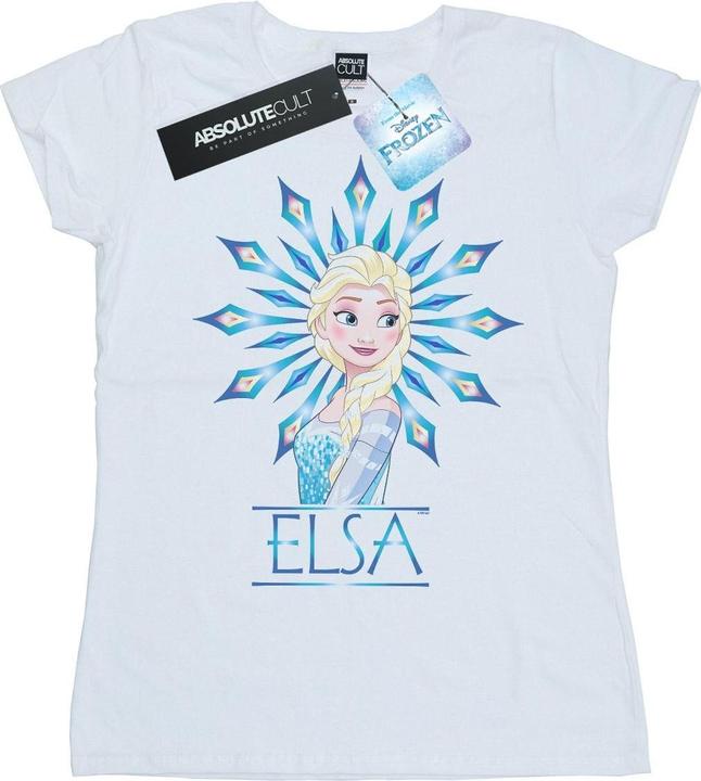 Disney Frozen Elsa Snowflake TShirt (S)