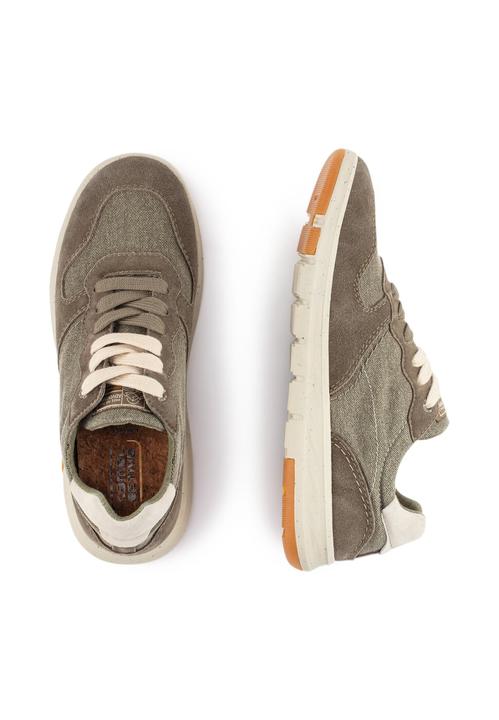 Actual product image Camel Active Sneaker used canvas/split KHAKI (41)