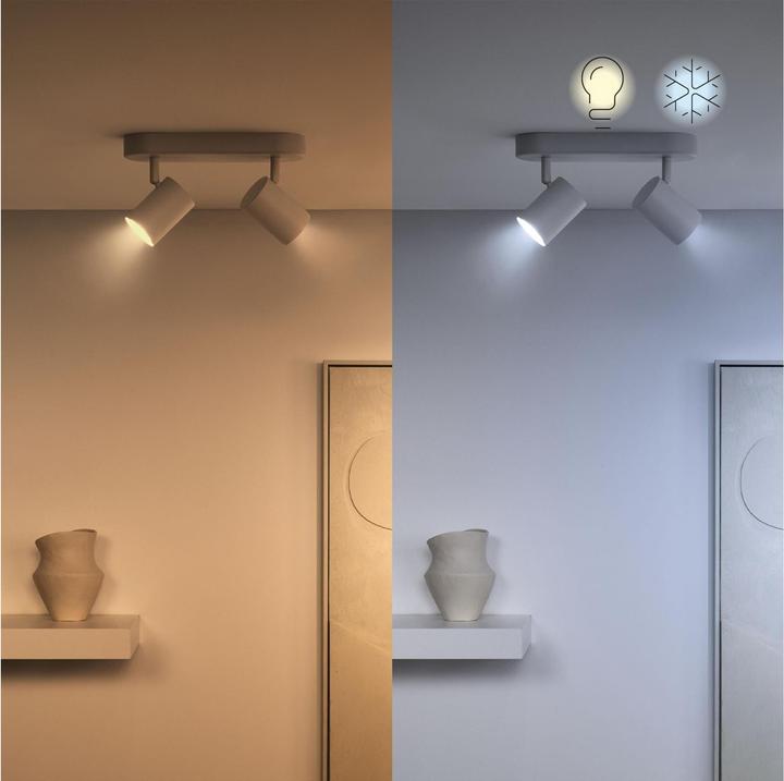 Image du produit WiZ Spot (GU10, 4.70 W, 345 lm, 2 x, F)