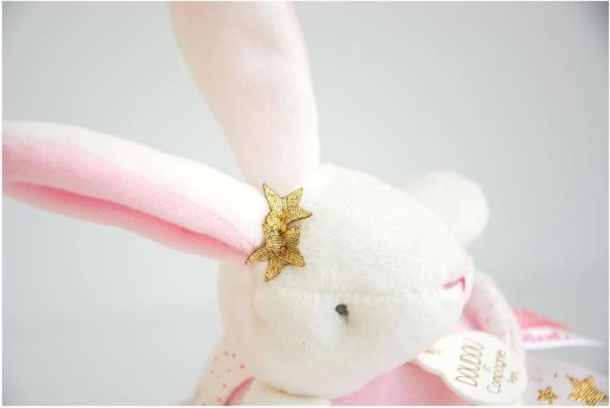 Actual product image Doudou et Compagnie Music music box bunny star