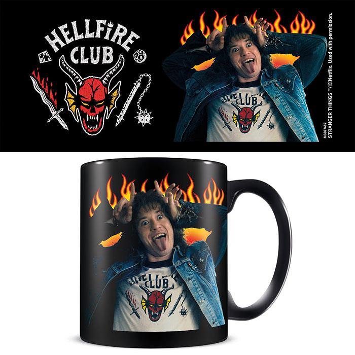 Produktbild Pyramid STRANGER THINGS - Black Mug - 315 ml - Hellfire Club (110 ml, 1 x)
