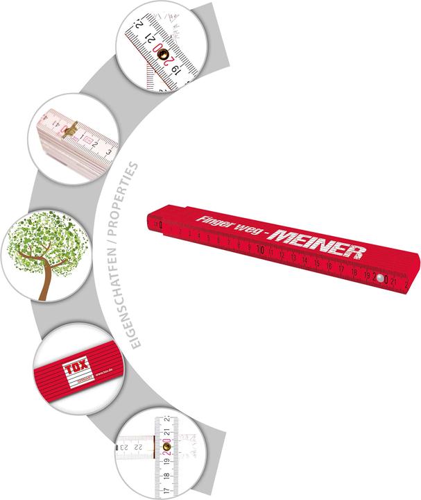Produktbild Tox Doppelmeter (200 cm)