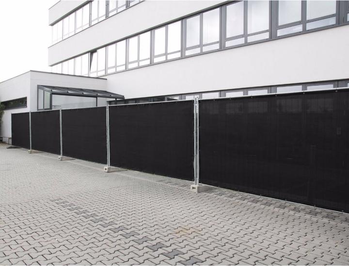 Produktbild Adam Hall 0159 X BAU 1 Bauzaunblende Gaze (1 Stk.)