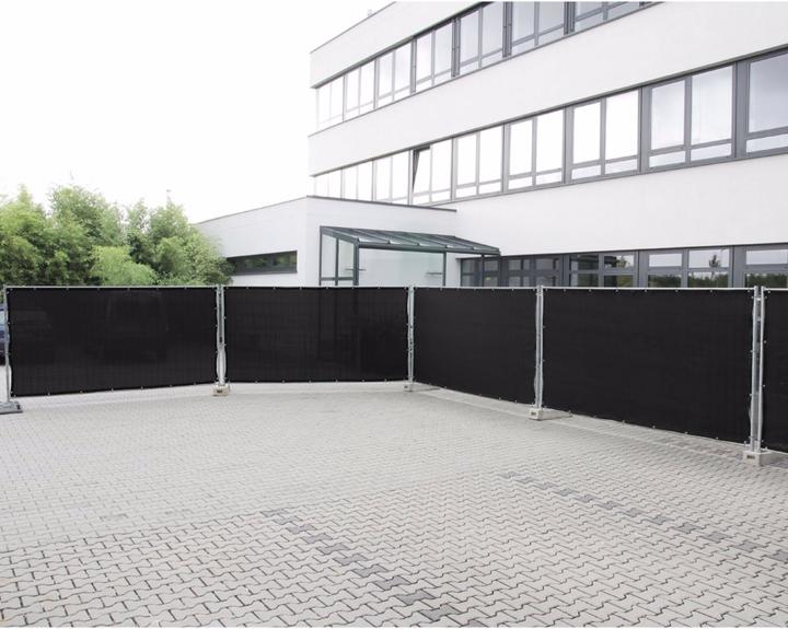 Produktbild Adam Hall 0159 X BAU 1 Bauzaunblende Gaze (1 Stk.)