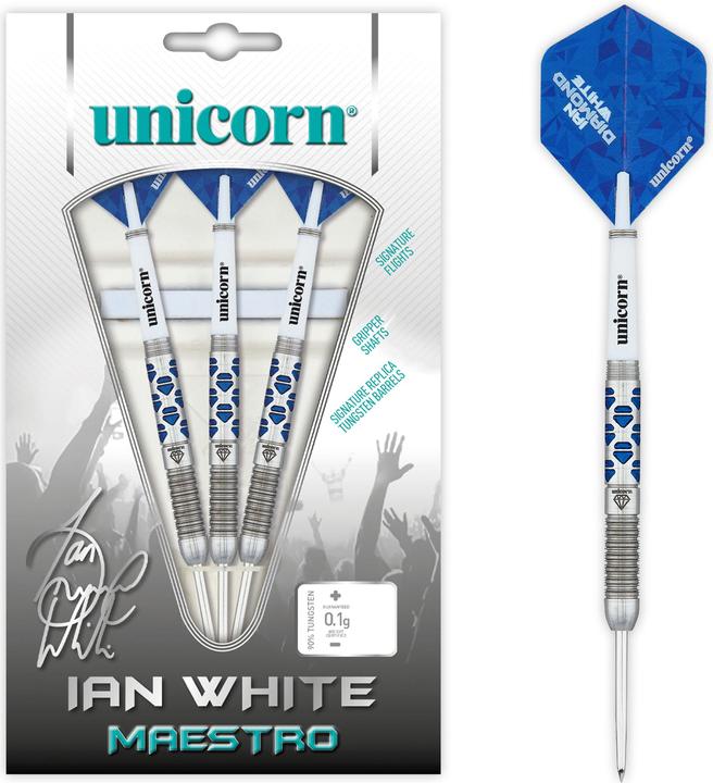 Produktbild Unicorn Ian White Maestro Phase 2 Steel Darts 1 Satz (23 g)