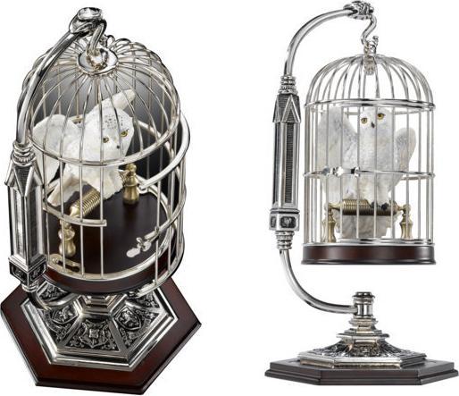 Image du produit Noble Collection Harry Potter Miniature Hedwig en cage