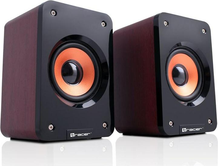 Tracer TRAGLO44199 Speakers 2 + 0 Orlando Black USB 5W