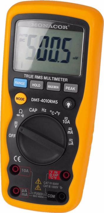 Monacor Digital Multimeter, IP67
