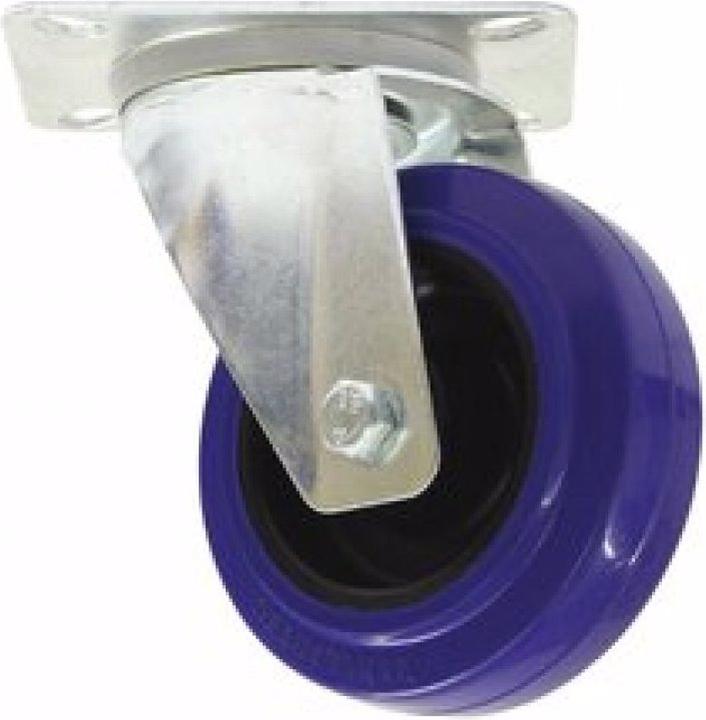 Produktbild Roadinger Lenkrolle 100mm blau Lager geschützt (Zubehör)