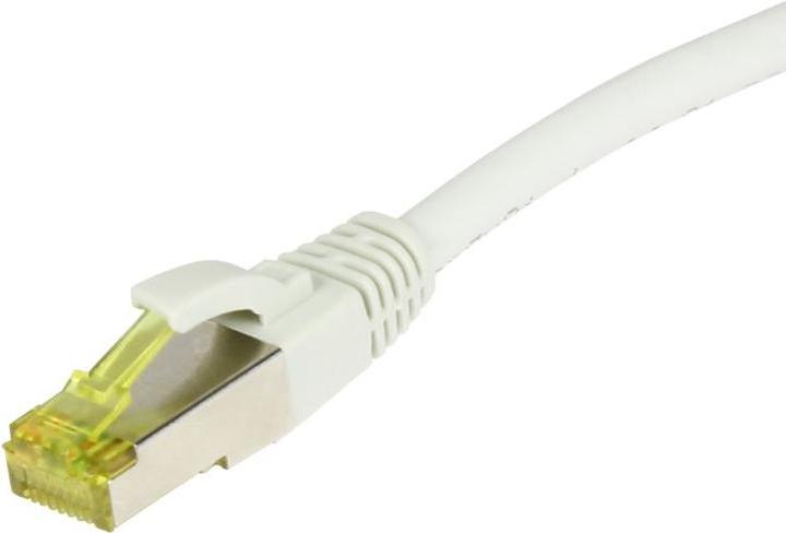 Produktbild Synergy 21 Kabel Patch-RJ45 S-STP(S/FTP) 500Mhz 0.15m CAT6A *weiss* TPE/LSZH(Ultraflex) AWG26 mit CAT7 Rohkabe (S/FTP, CAT6a, 0.15 m)