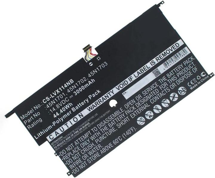 Produktbild AGI 116657 - Batterie/Akku - Lenovo - Lenovo ThinkPad X1 Carbon (20A7/20A8) (1 Zellen, 3000 mAh)