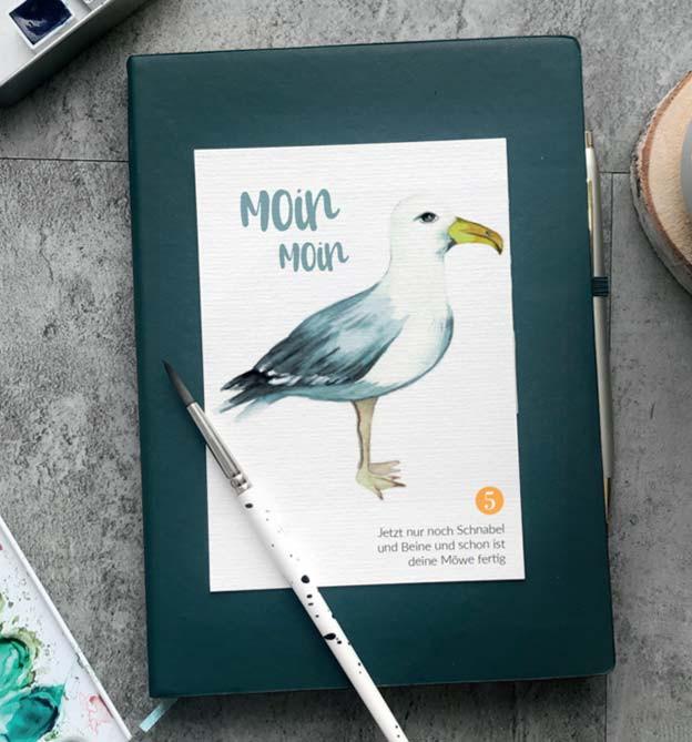 Produktbild Das wundervolle Buch der Aquarell-Motive (Deutsch, Tanja Geier, 2021)