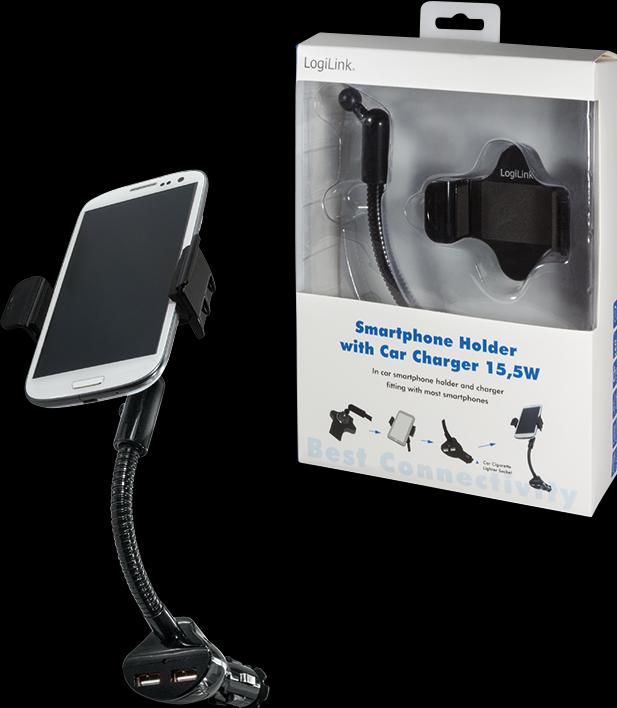 Actual product image LogiLink Smartphone Car Cradle