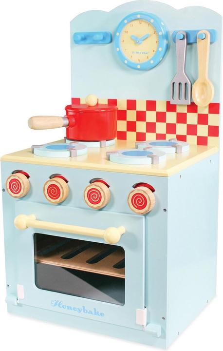 Image du produit Le Toy Van Honeybake ensemble cuisinière & four bleu