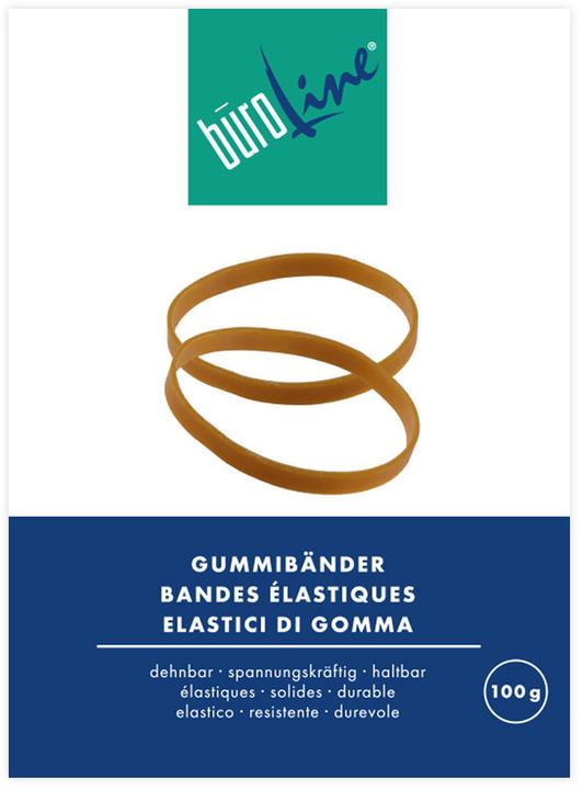 Actual product image BüroLine Elastic bands (750 pcs.)