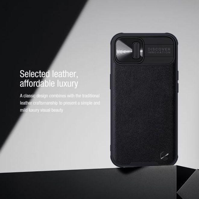 Produktbild Nillkin CamShield Kunstleder Series Hardcase Hülle (Apple iPhone 13)