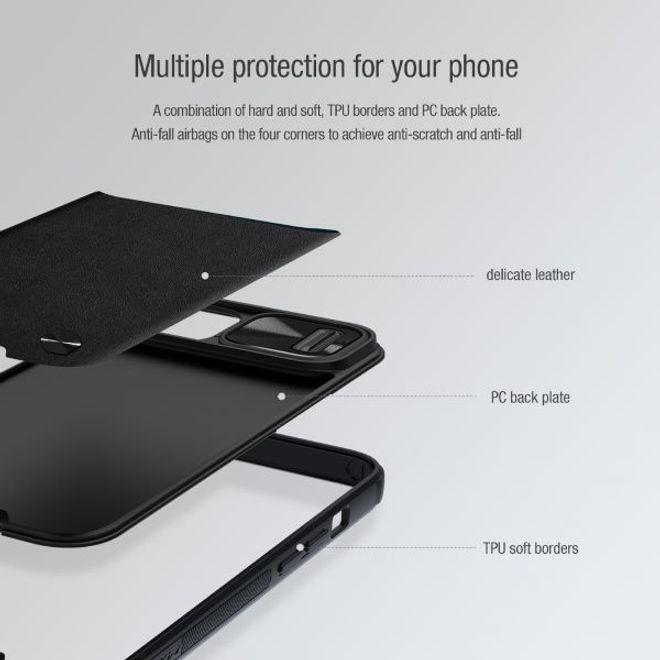 Produktbild Nillkin CamShield Kunstleder Series Hardcase Hülle (Apple iPhone 13)