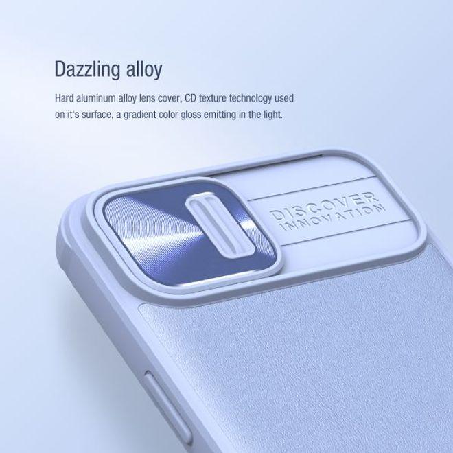 Produktbild Nillkin CamShield Kunstleder Series Hardcase Hülle (Apple iPhone 13)