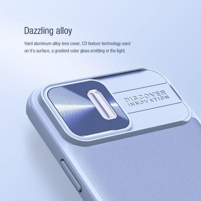 Produktbild Nillkin CamShield Kunstleder Series Hardcase Hülle (Apple iPhone 13 Pro)