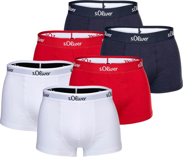 Immagine prodotto S.Oliver Boxer casual elasticizzati (XXL, confezione da 6)