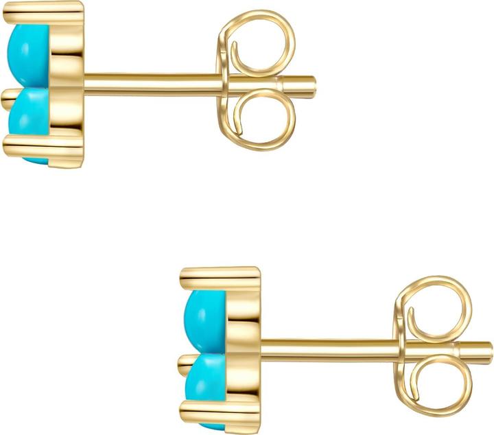 Immagine prodotto Glanzstücke München Donna Argento Sterling Turchese (rec.) Oro Giallo - 28563 (Argento)