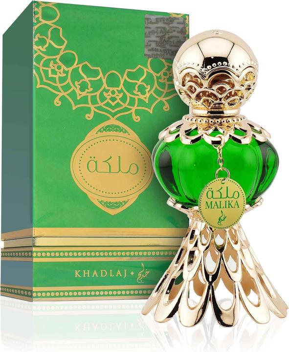 Immagine prodotto Khadlaj Olio di profumo concentrato Malika Green per donna 20ml 0,7 Oncia (Eau de toilette, 20 ml)