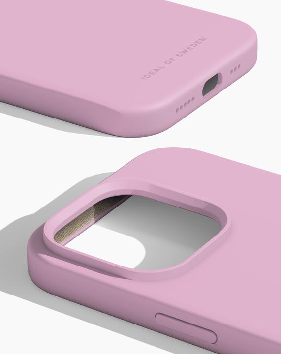 Actual product image iDeal Of Sweden Designer Magsafe Silicone Cover Bubblegum Pink (Apple iPhone 14 Pro)