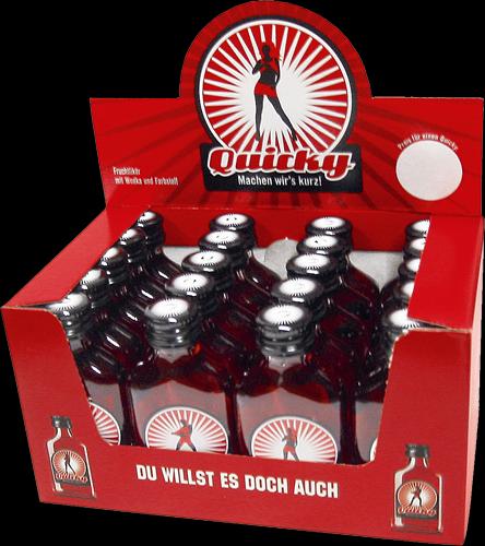 Image du produit Quicky Coffret Shot Vodkalikör / Allemagne (20 x 2 cl)