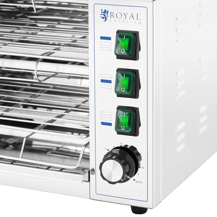 Produktbild Royal Catering Salamander Grill 3.250 W 50 - 300 °C Salamander Küche Salamander Gastro