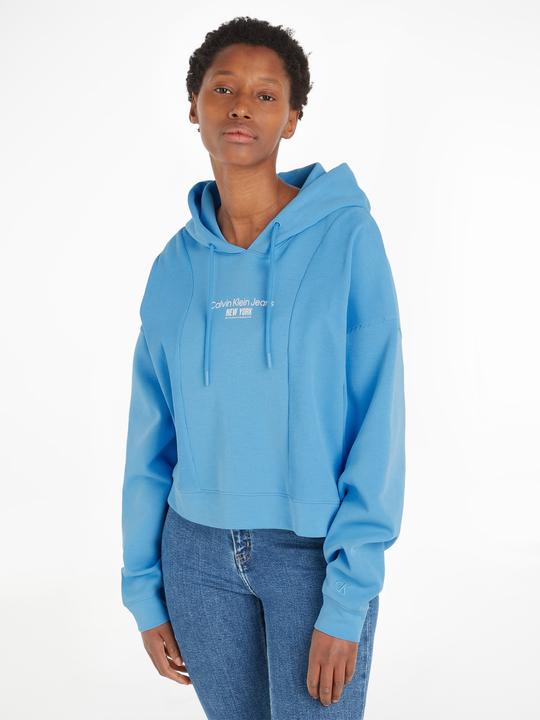 Immagine prodotto Calvin Klein Jeans Felpa con cappuccio con inserto a costine - 89179 (M)
