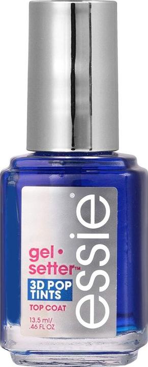 Image du produit Essie Gel-setter 3D Gel Effect Tinted Top Coat - 10 Birds Eye Blue 13.5ml (Birds Eye Blue, Top coat)