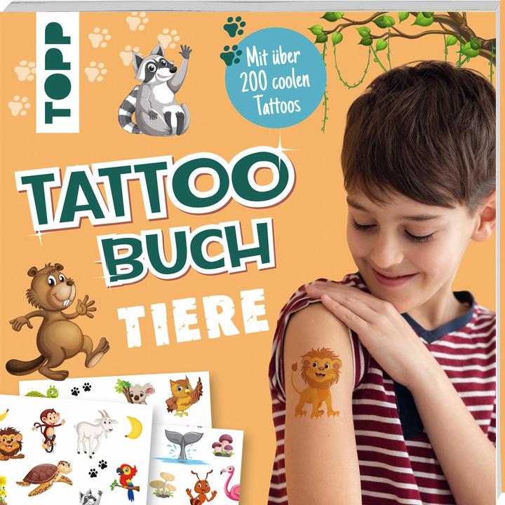 Actual product image frechverlag:Tattoo book animals