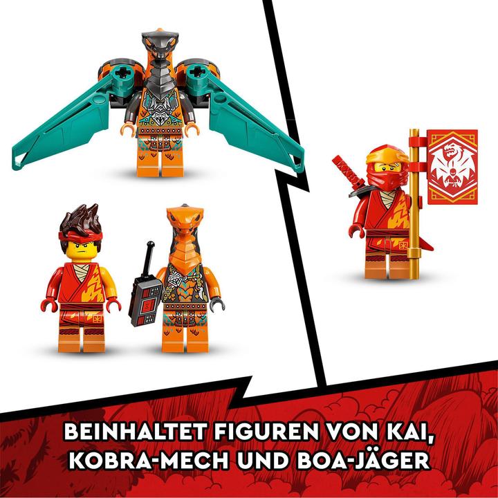 Actual product image LEGO Kai's Fire Dragon EVO (71762, LEGO Ninjago)