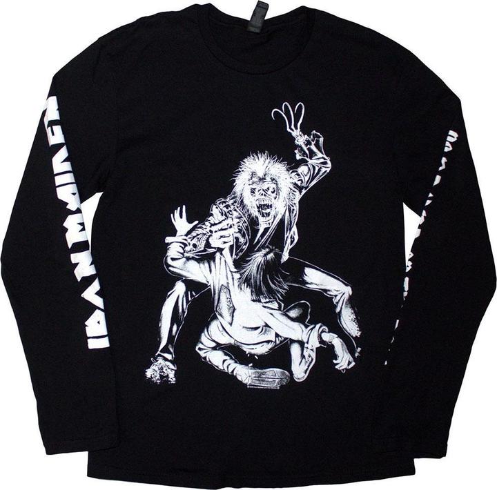 Iron Maiden No Prayer Claw Isolated TShirt Langärmlig