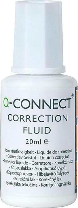 Actual product image Q-Connect Flüssiger Concealer mit Pinsel 20ml (10Stk)