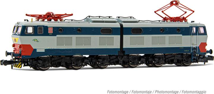 FS Locomotive électrique E.656 2ème série bleue/grise Ep.IV DCS
