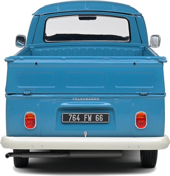 Productafbeelding Solido 1:18 Volkswagen T2 Pick up 1968 blauw