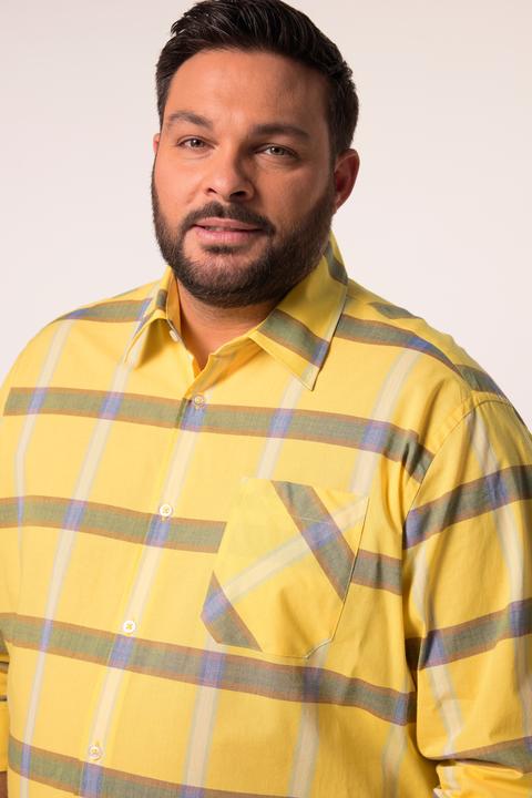 Produktbild Men+ Karohemd, Langarm, Kentkragen, Comfort Fit (5XL)