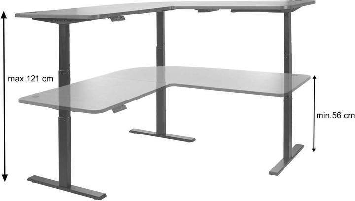 Actual product image Jamb Corner desk (177.5 x 80 x 121 cm)