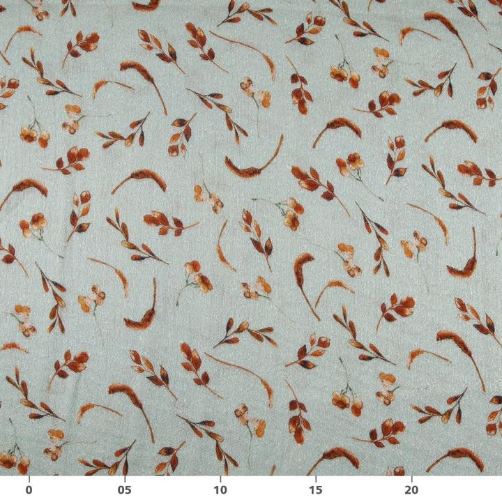 Produktbild Poppy Double Gauze Digital Leaves
