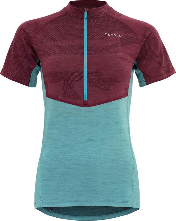 Devold Women's Standal Merino Tee Zip Neck (L)