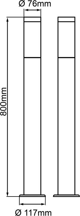 Actual product image Brilliant Chorus (E27, IP44)
