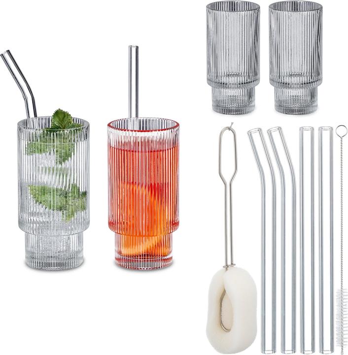 Image du produit Relaxdays 4x verres à boire (0.33 l, 1 x)