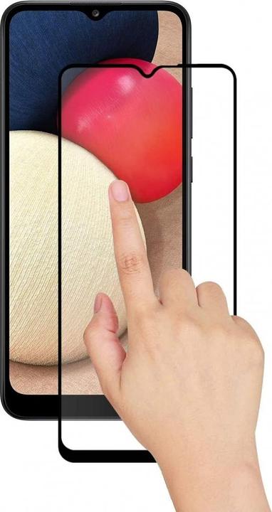 Produktbild Screenguard Samsung Galaxy A02s Full Screen Panzerglas Schutzfolie 2.5D 9H (1 Stück, Samsung Galaxy A02s)