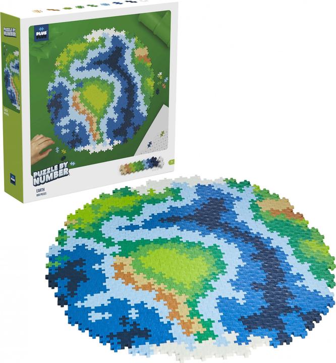 Image du produit Plus-Plus Puzzle By Number Earth 800pcs - (3914) (800 pièces)