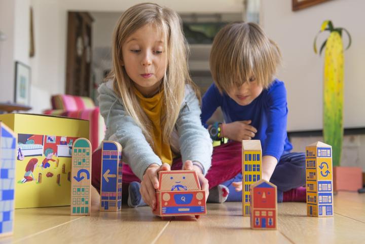 Actual product image Sunred Educational toy Cody Block