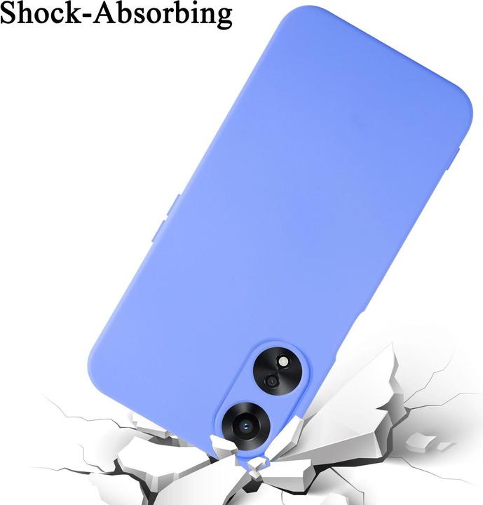Actual product image Cadorabo Case for OPPO A78 5G TPU in liquid protection silicone design (Oppo A78 5G)