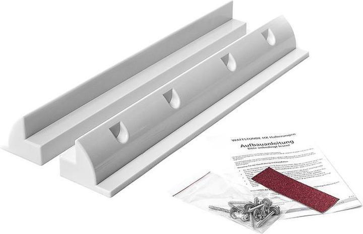 Produktbild Wattstunde HXH68/W ABS, Kunststoff weiss (Solaranlage Montagematerial)