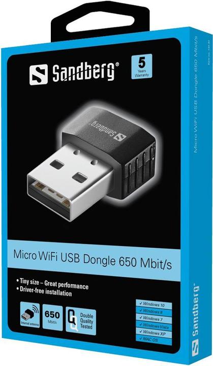 Actual product image Sandberg Micro Wifi Dongle (USB)